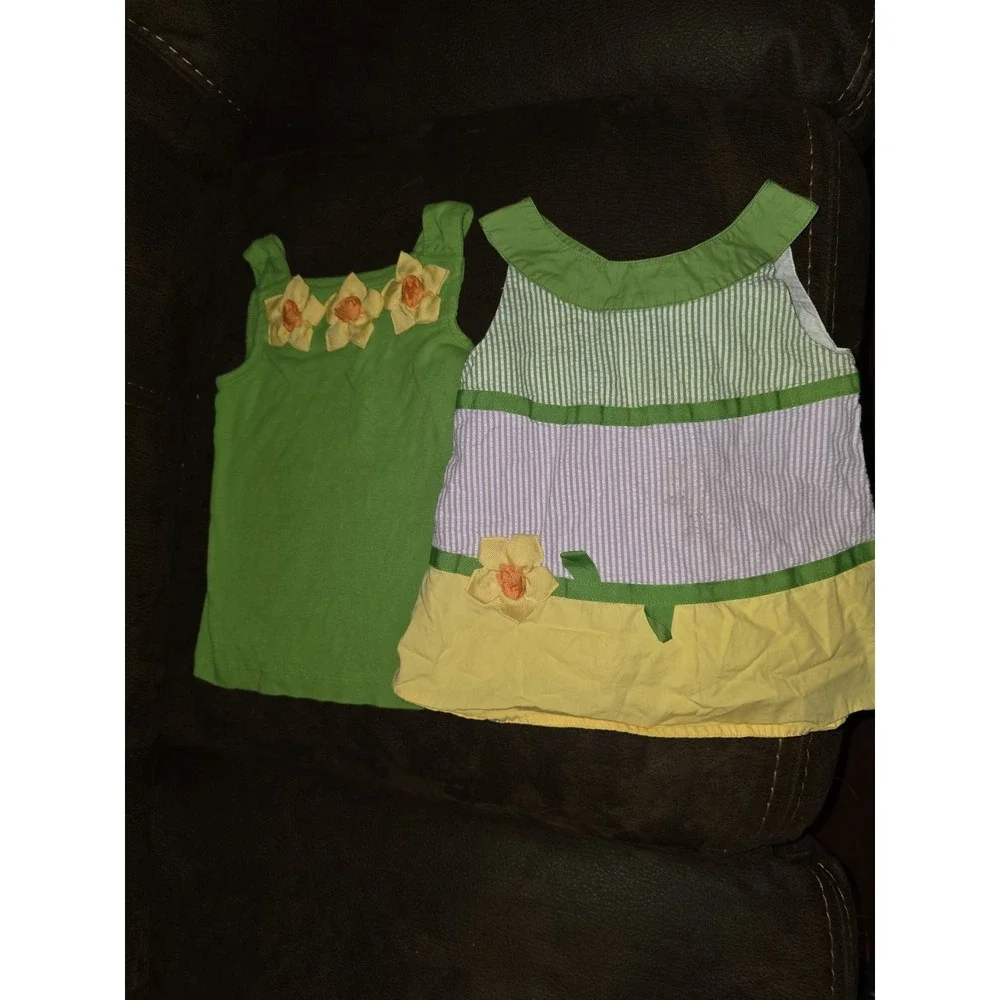 Gymboree‎ daffodil garden spring floral Easter tops size 3